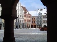 Blick aus Richtung Untermarkt-Arkaden auf Ratsapotheke Foto: Frank Heppert Untermarkt Ratsapotheke